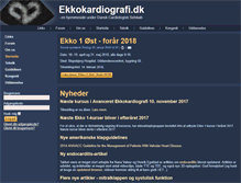 Tablet Screenshot of ekkokardiografi.dk